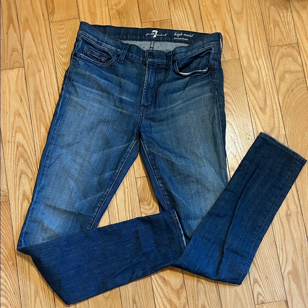 7 For All Mankind High Waist Roxanne